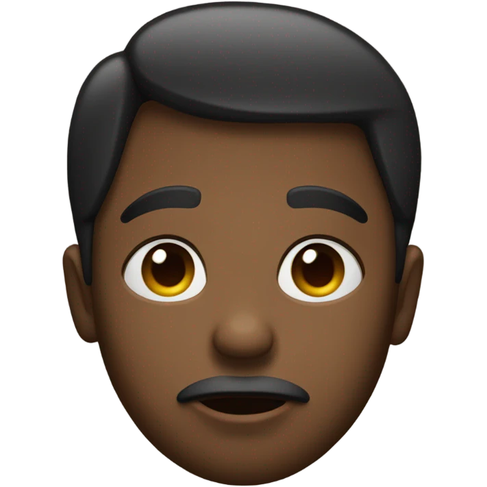 This emoji 😚 but in black emoji
