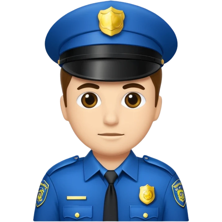 fancy police officer emoji