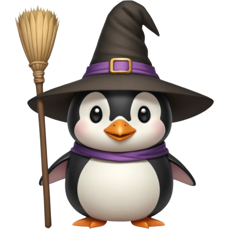 Penguen cadısı emoji