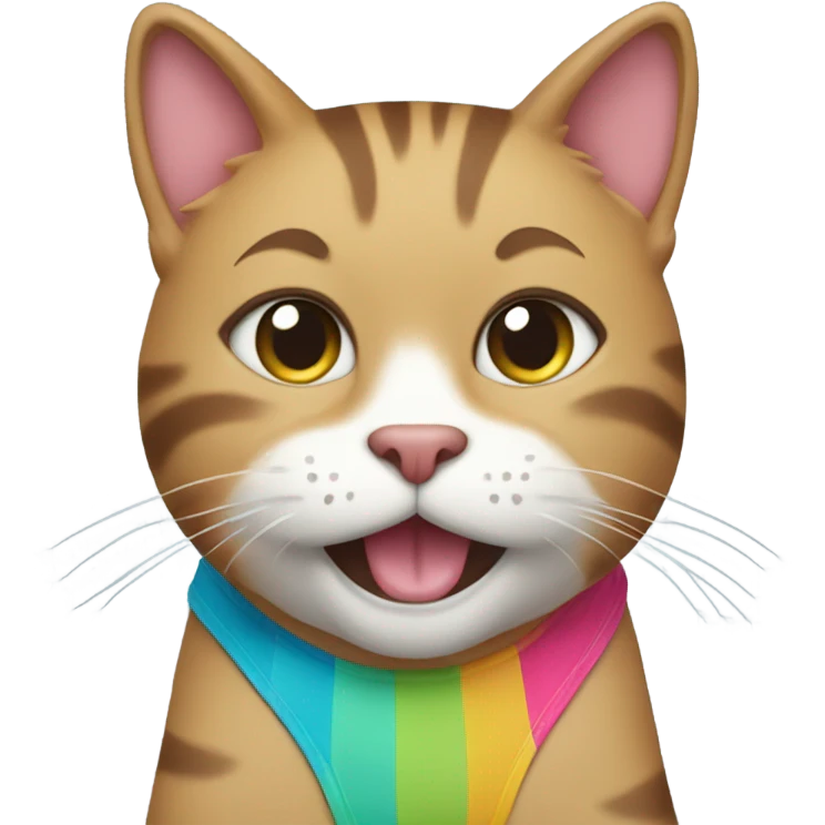 Cat in swimsuit emoji
