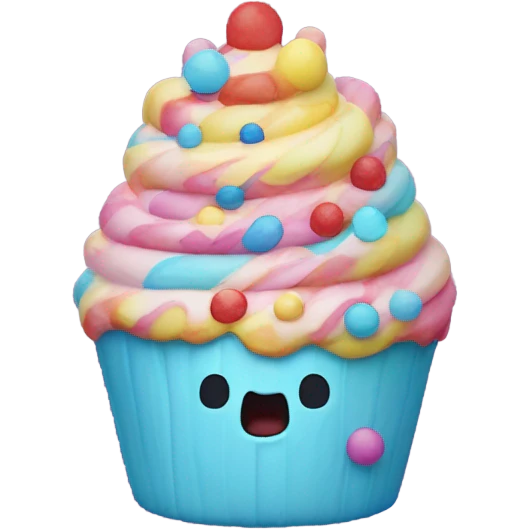 Cake monster emoji