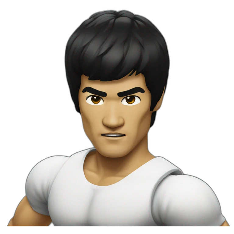 bruce lee emoji