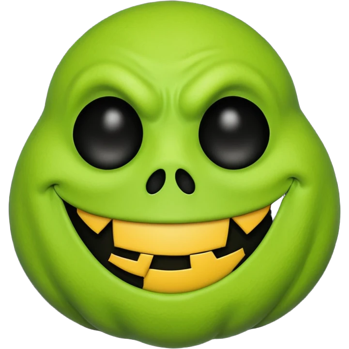 Oogie boogie From nightmare before Christmas As a Emoji emoji
