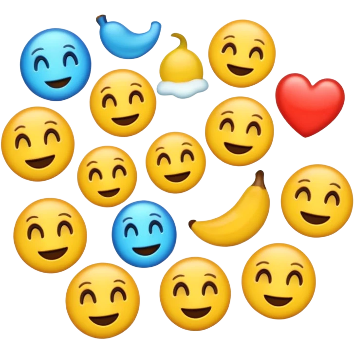 3D glossy emoji sticker, ultra clean cutout, sharp edges, high detail, soft studio lighting, vibrant colors, no background scene, centered composition, 1:1, seamless loop animation, no camera movement emoji