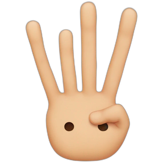 fingers emoji
