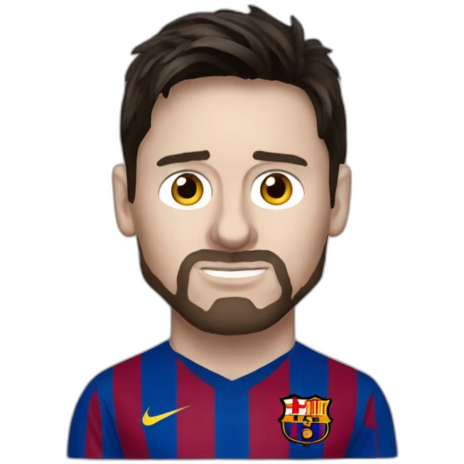 Lionel Messi fantome emoji