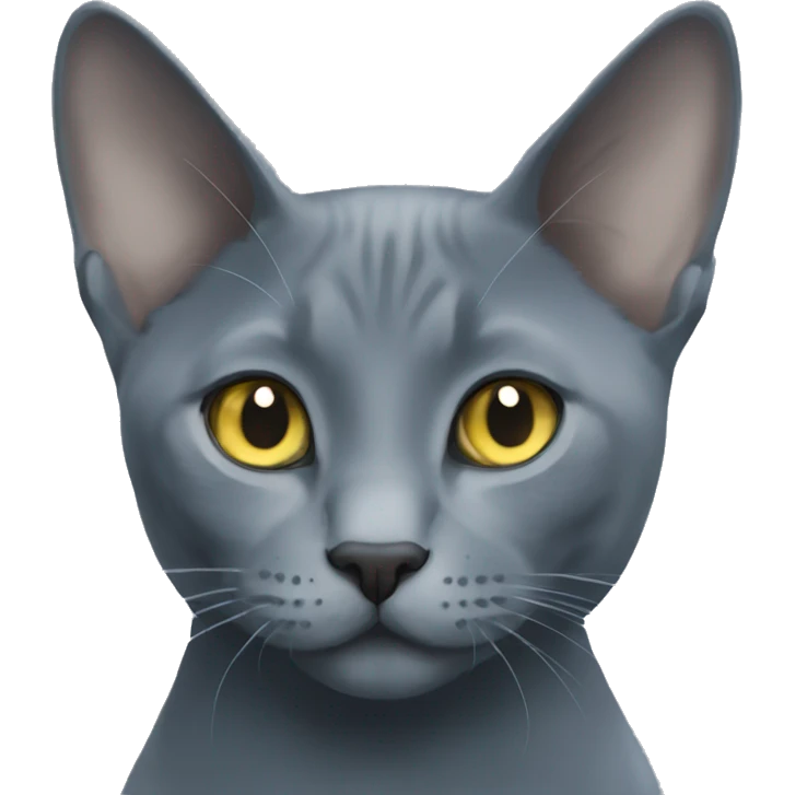 Russian blue emoji