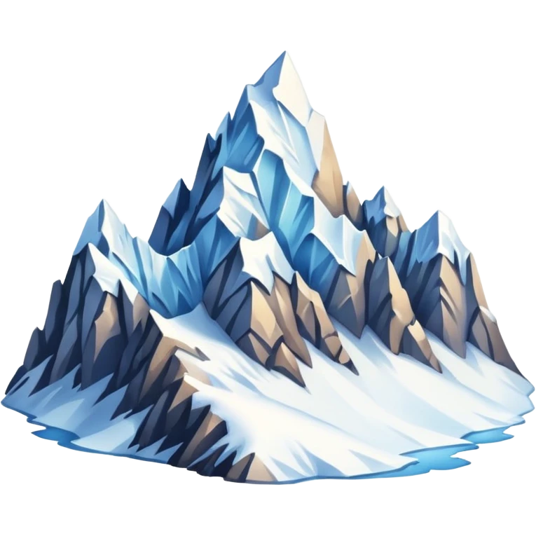 Kanchanjunga mountain emoji