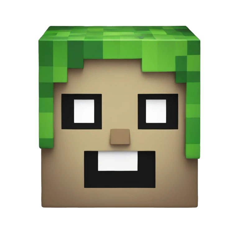 Minecraft creeper emoji