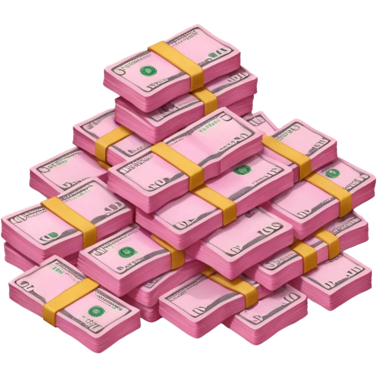 pink money emoji