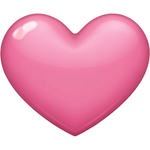 Pink heart emoji