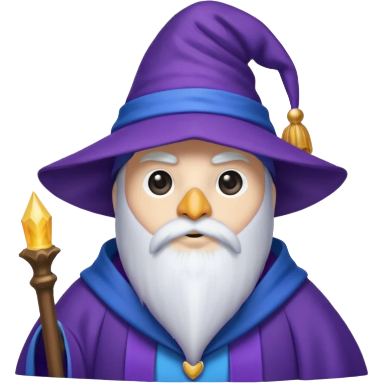 Penguin Wizard emoji