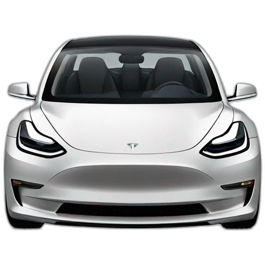 tesla model 3 emoji