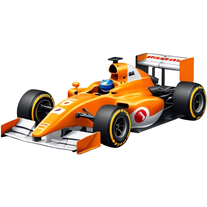 f1 race car like mclaren emoji
