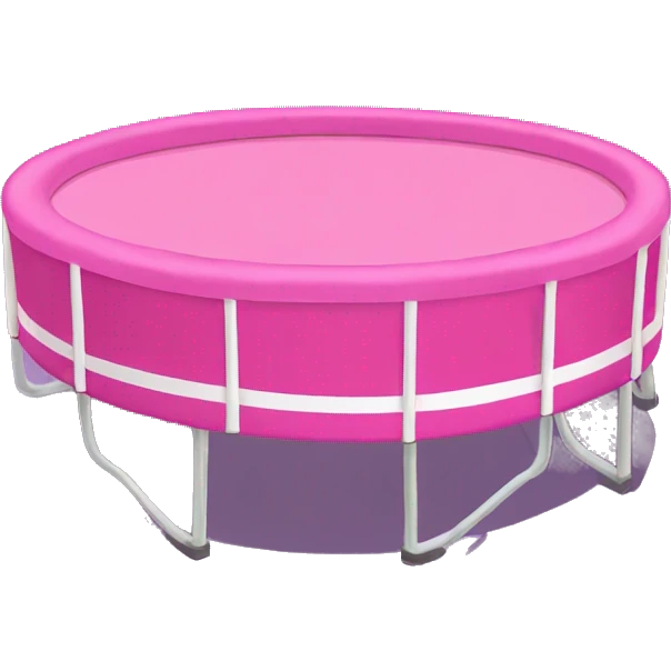 Pink trampoline emoji