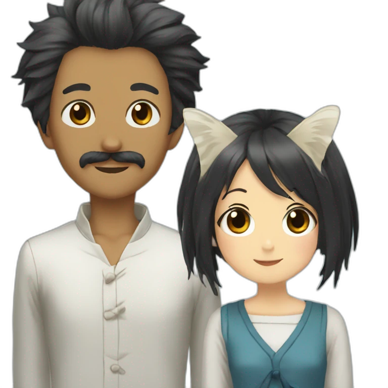 Papillon et shinobu emoji