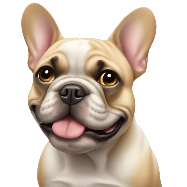 French bulldog emoji