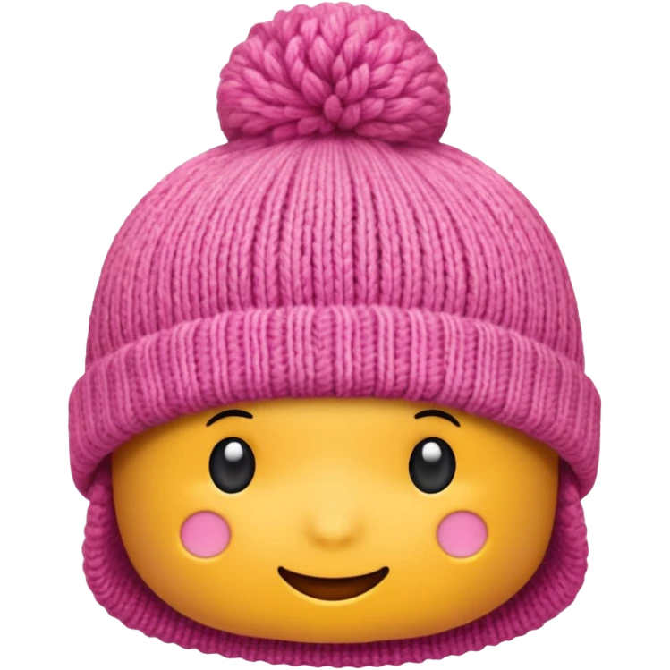 pink hat emoji