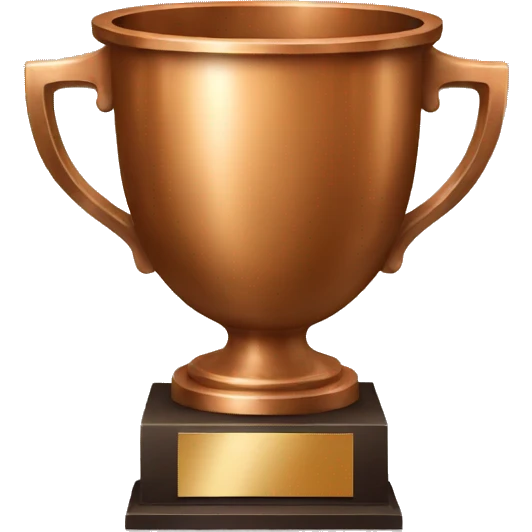 bronze trophy emoji