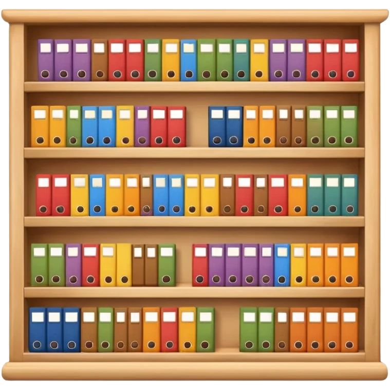 Bookshelf emoji
