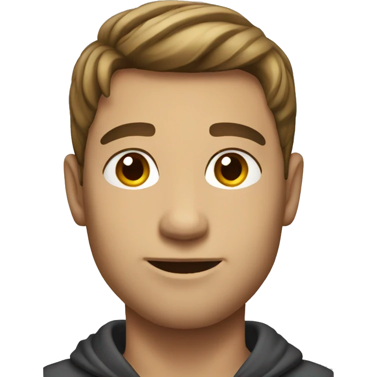 handsome male emoji