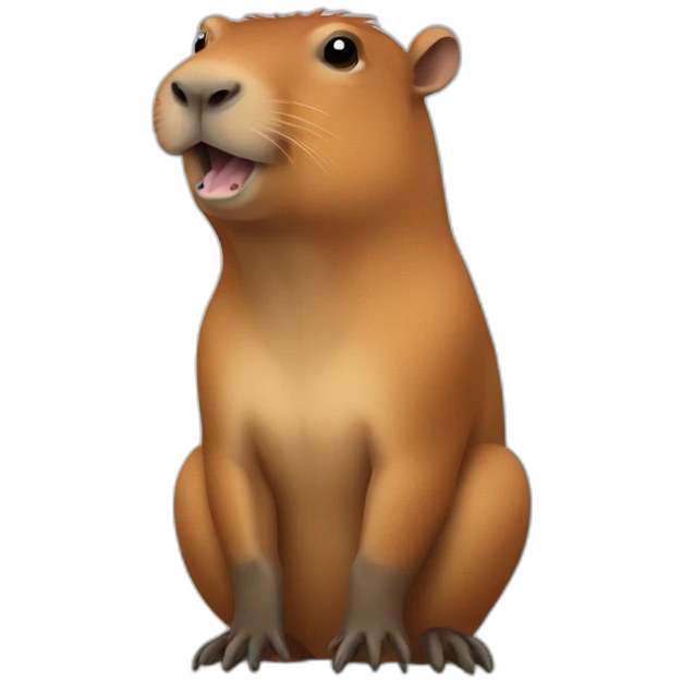 Capibara emoji