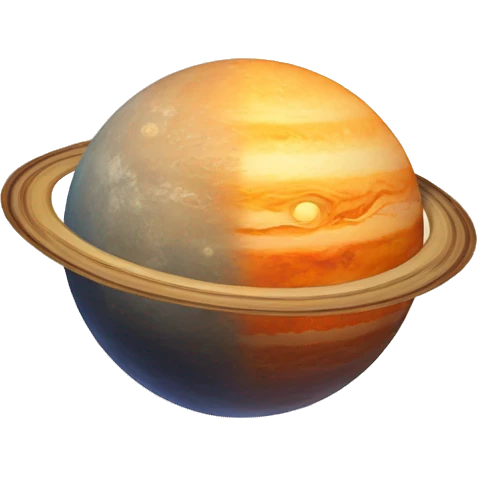 two planets emoji