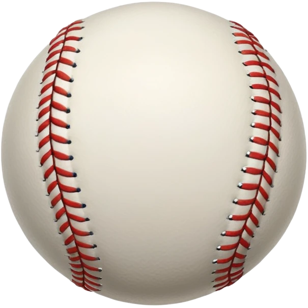 Happy baseball emoji
