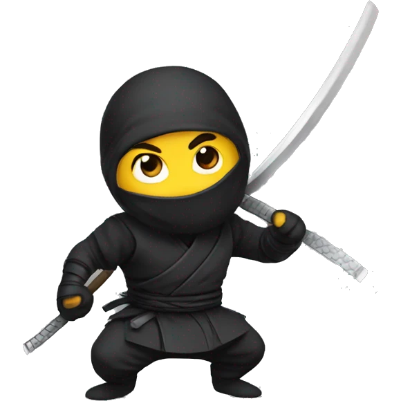 Ninja qui mange emoji