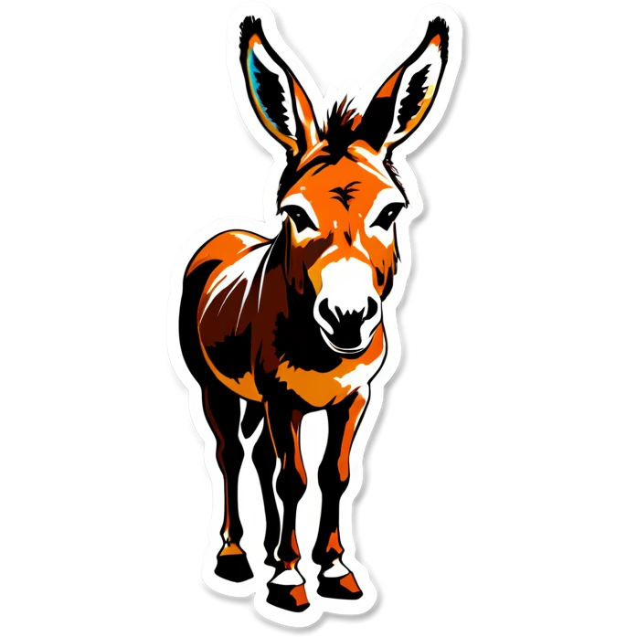 Donkey in Hawaii emoji