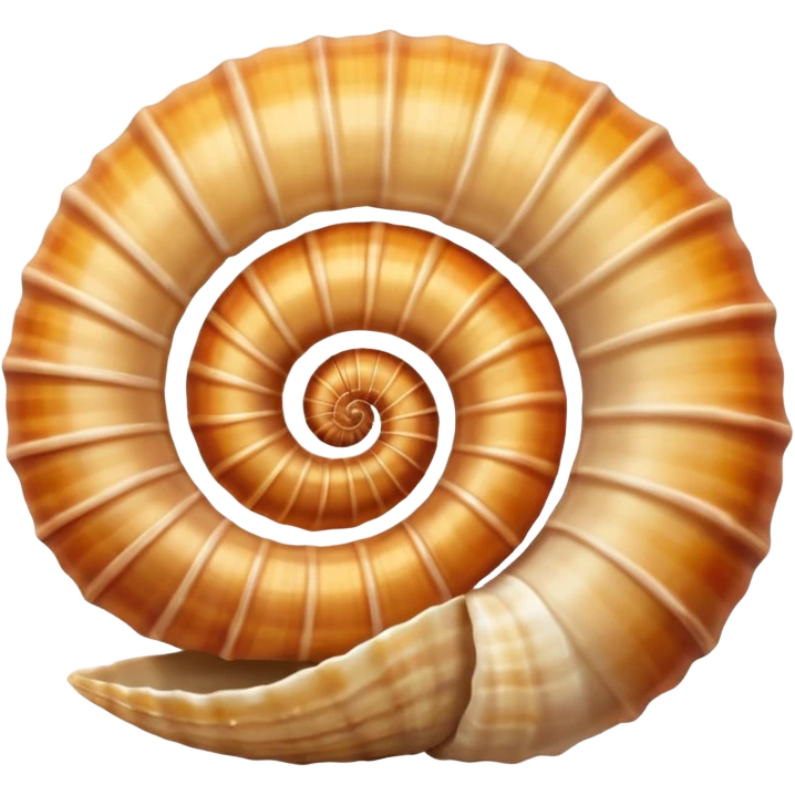 Sea shell emoji