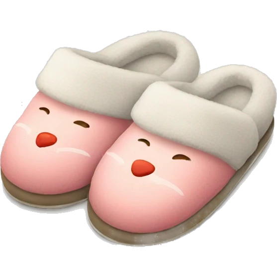 Soft slippers emoji
