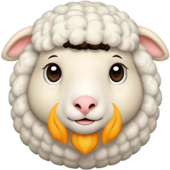 cute sheep emoji