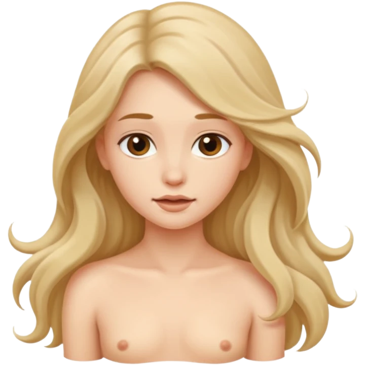 nude girl emoji