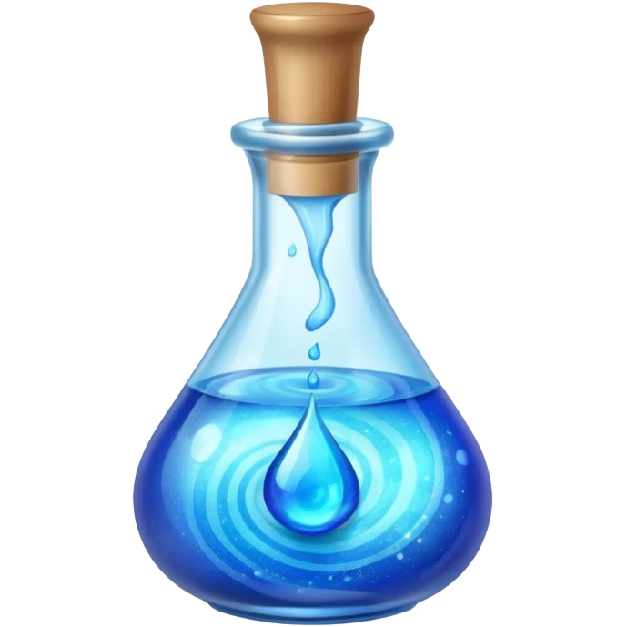Potion – Glass vial filled  emoji