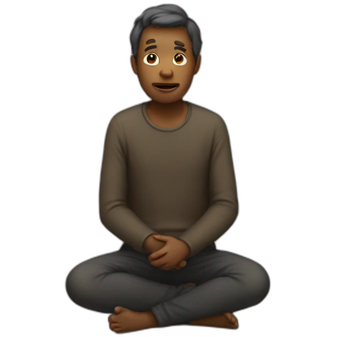 someone begging emoji