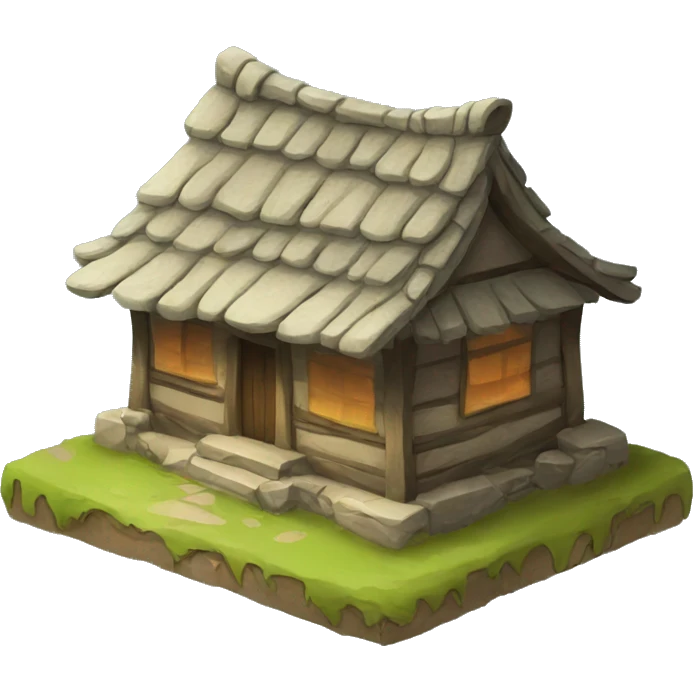 Ancient house emoji