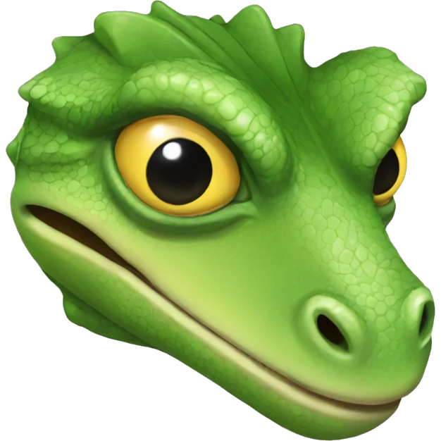 Lizard head  emoji