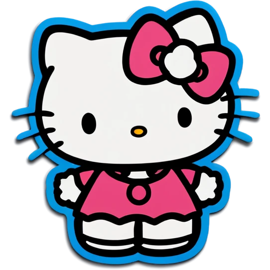 Hello Kitty emoji