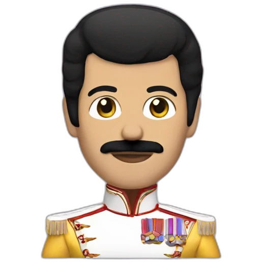 Freddie mercury emoji