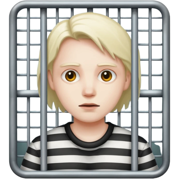 Person in jail emoji
