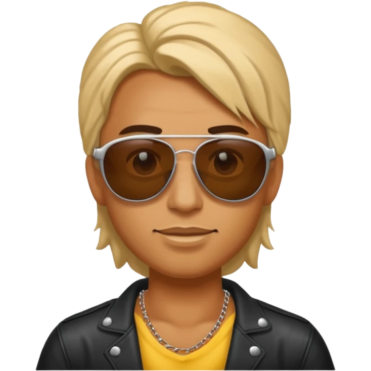 Rockstar with sunglasses saying DAJE emoji