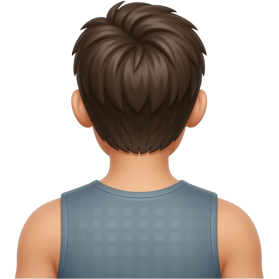 Arkası dönük adam bacak kısmı emoji