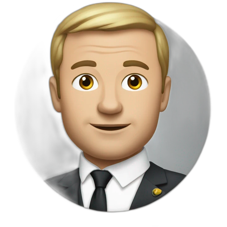 Tartu sur Macron emoji