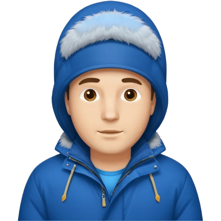 man in parka emoji