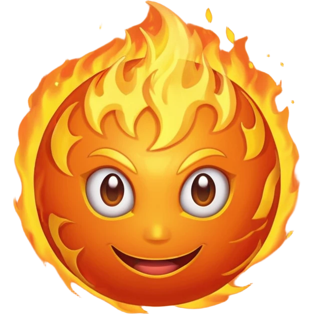 fire magic ball emoji