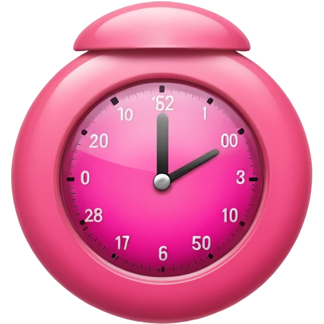 pink pomodoro timer emoji