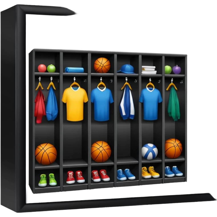 School Gym locker room emoji