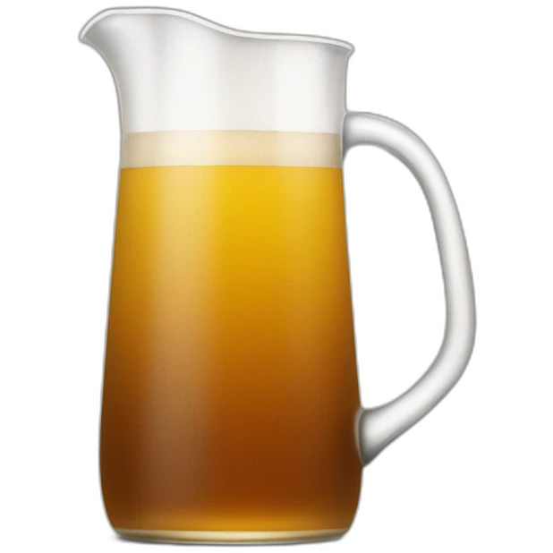 empty beer pitcher emoji