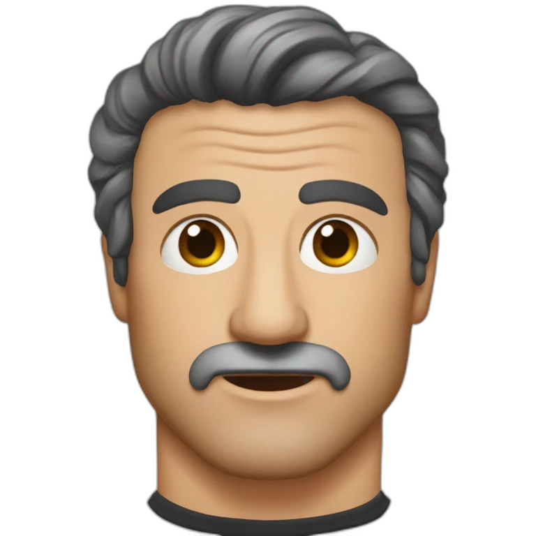 Silvestres stallone sin bigote emoji